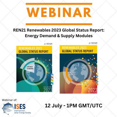 REN21 Renewables 2023 Global Status Report: Energy Demand & Supply ...